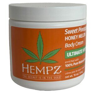 Sweet Pineapple & Honey Melon Herbal Body Cream - ultimate hydration 16oz